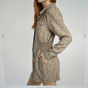 Splendid Printed Zion Romper *NWOT